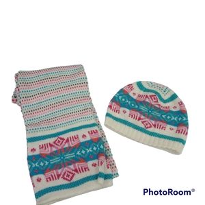 Joe Boxer Knit Winter Scarf & Hat Set